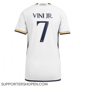 Real Madrid Vinicius Junior #7 Hemma Matchtröja Dam 2023-24 Kortärmad